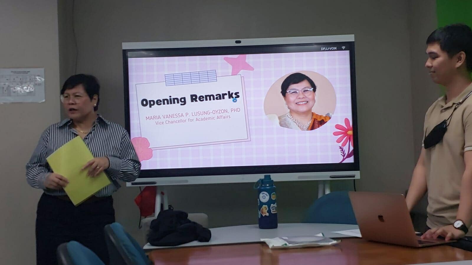 Opening Remarks by VC Oyzon