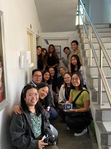 Group photo after installation
