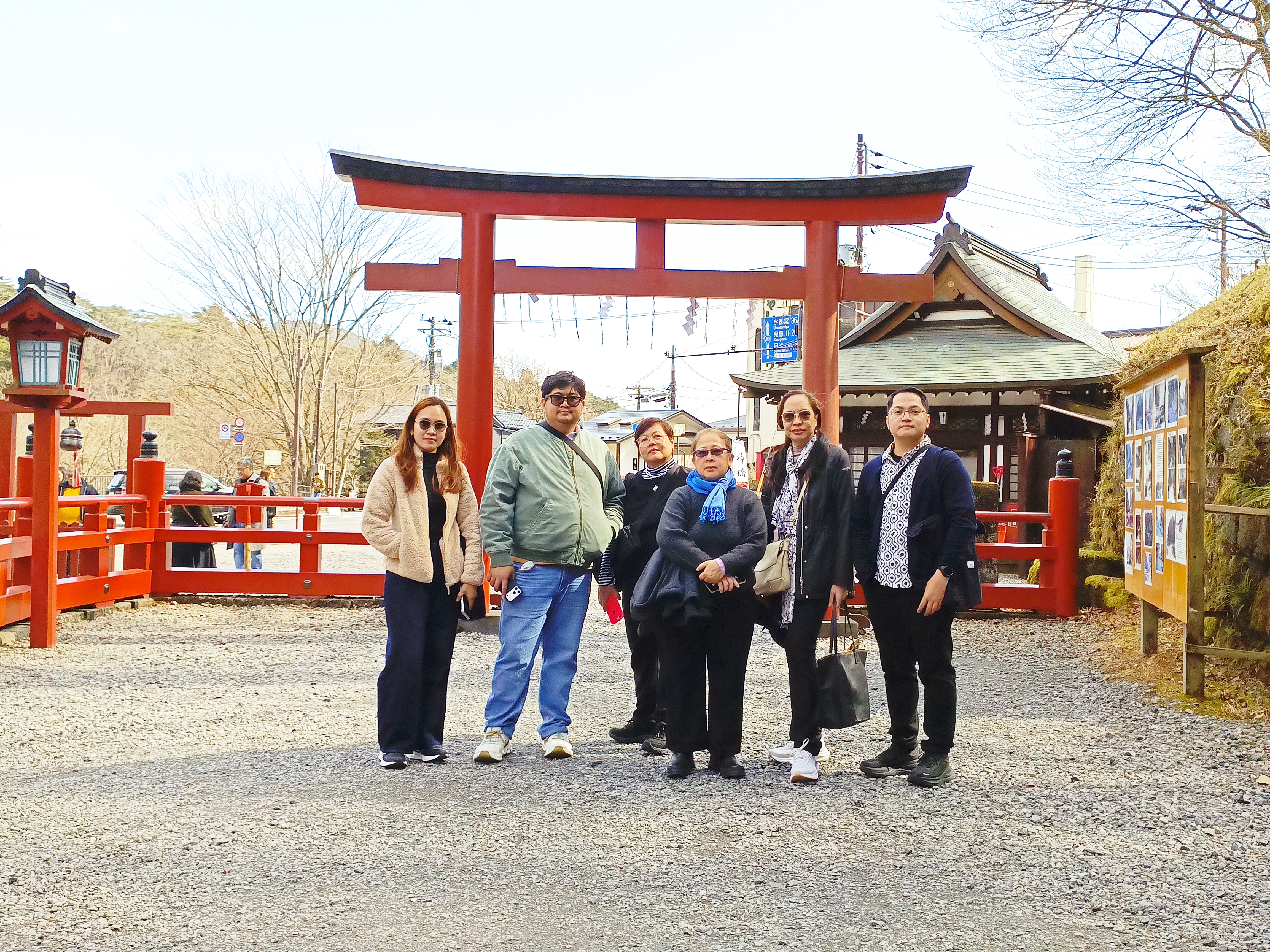 Figure 24. Nikko cultural tour - learning about Indigenous Practice in Architecture