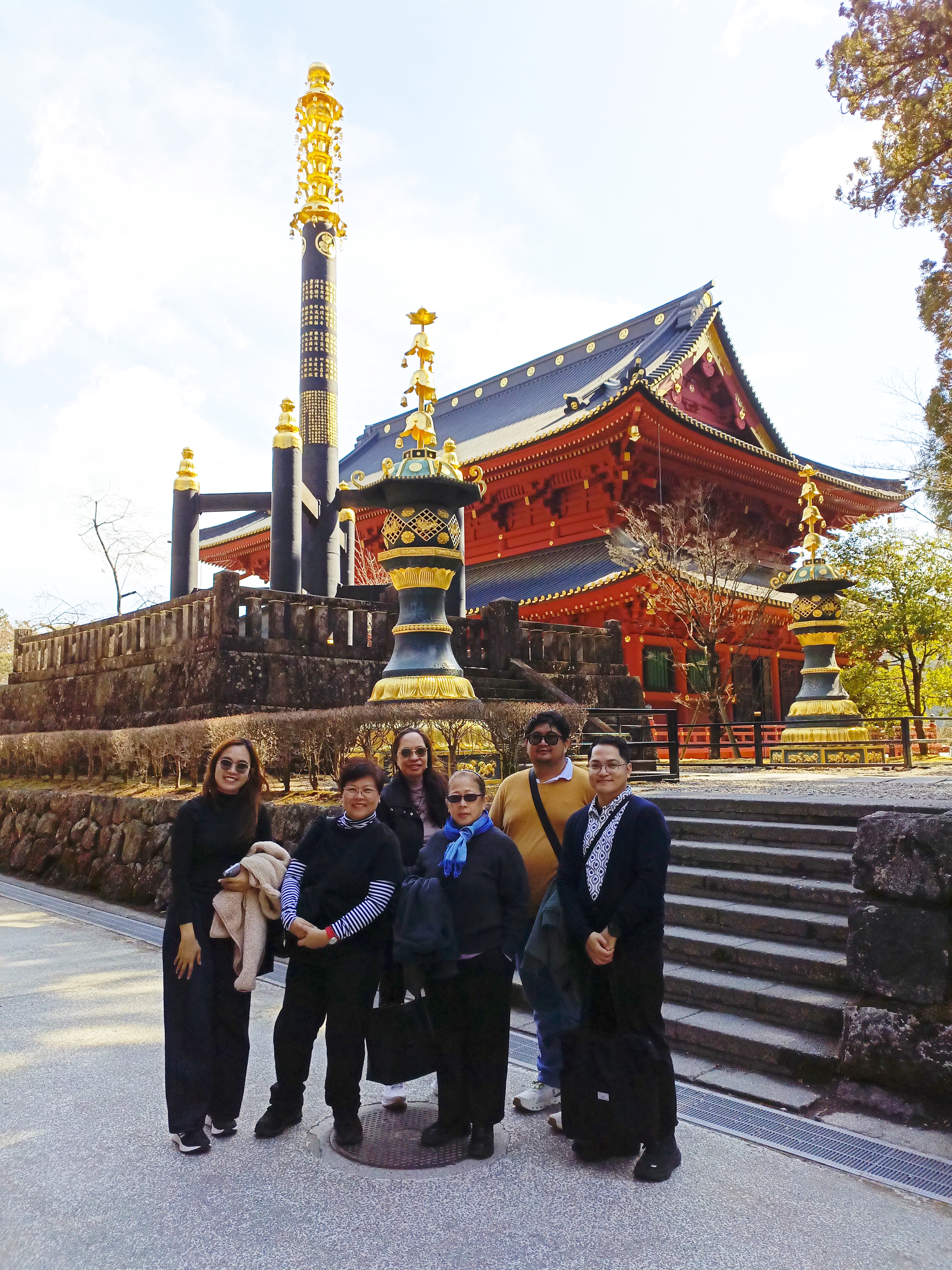 Figure 25. Nikko cultural tour - learning about Indigenous Practice in Architecture