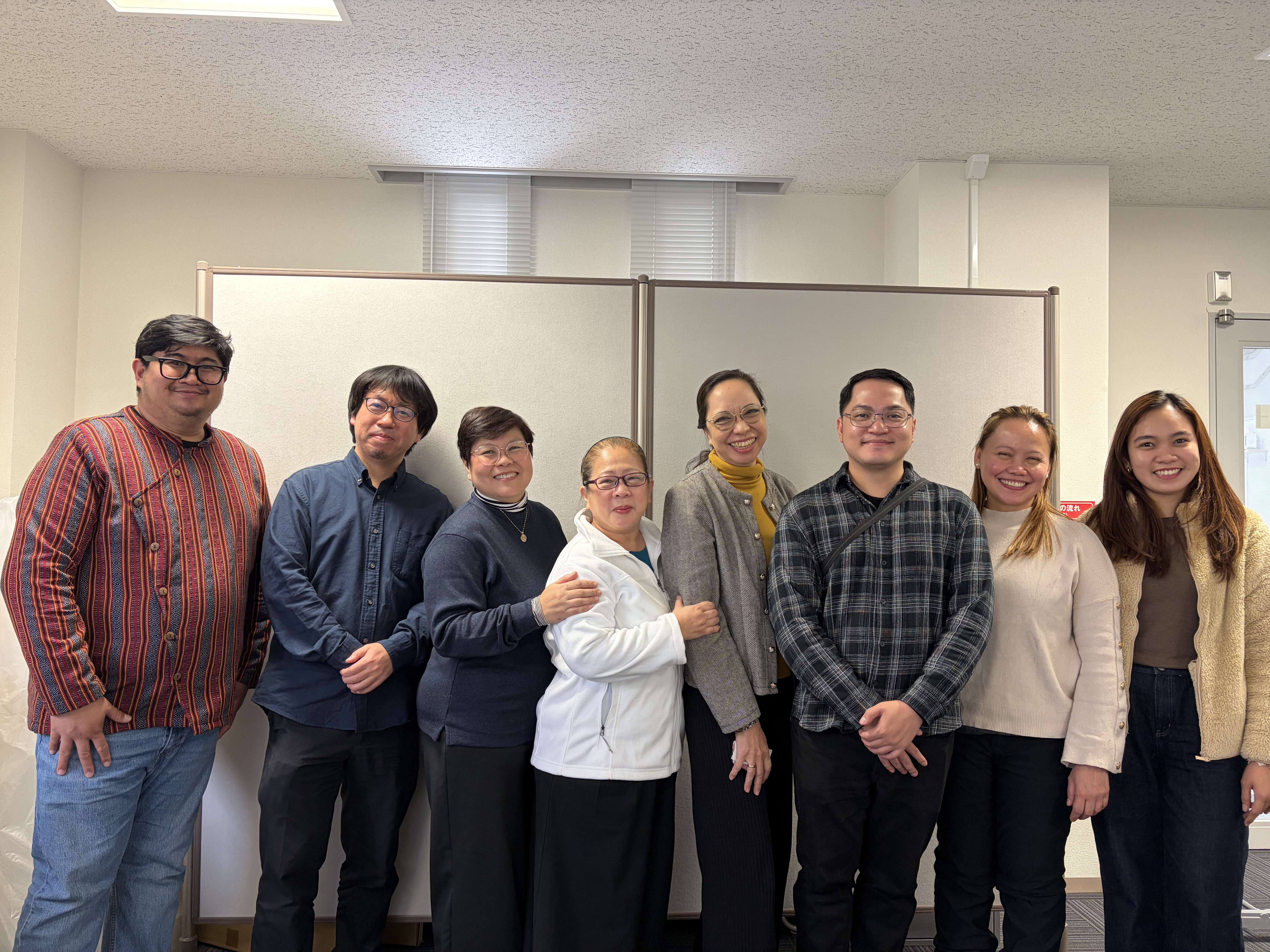 Figure 3. Meeting with Prof. Yoji YAMASAKI, Director of CAIS