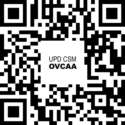 UPD OVCAA CSM QR Code